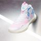 Li Ning Sonic IX Team Mid Men's On Court Basketball Shoes - White/Pink/Blue