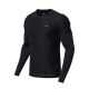 Li-Ning 2018 Winter Men's 2in1 Long Sleeve Tee Shirts - Black