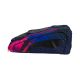 Li Ning 6 Rackets Badminton Bags | LiNing Badminton Racquet Backpack - Sapphire Blue/Pink Blue