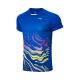 Li-Ning Men's Fast Dry Badminton Game Tee Shirts - Crystal Blue | LiNing 2019 Spring Sports TShirts