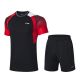 Li-Ning Men's Badminton Game Suit - Black | LiNing Fast Dry Badminton Shirts + Shorts