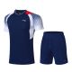 Li-Ning Men's Badminton Game Suit - Dark Blue | LiNing Fast Dry Badminton Shirts + Shorts 