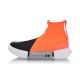 Li Ning Essence 2 Sock-Like Casual Sport Shoes - Black/Orange/White