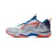 Li Ning Sonic Boom EG 3.0 Men's Professional Badminton Shoes - White/Light Orange