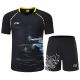 Qatar Open 2020 Loong Jersey + Shorts - Kids Black