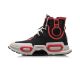 Li-Ning NYFW 中国李宁 Reburn Chong Ran Unisex High Basketball Casual Shoes | Black Red