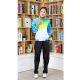 2019 Autumn/Winter Full Zip Women's Table Tennis Tracksuit - Blue