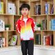 2019 Autumn/Winter Full Zip Kids Table Tennis Tracksuit - Red