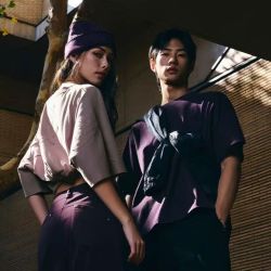 Anta Kai Artist On Court Loose Fit Cotton T-Shirts