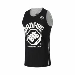 Jon Burgerman x Li Ning BadFive Men's Loose Fit Reversible Basketball Jersey
