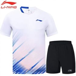 Li-Ning Unisex Badminton Fast Dry Badminton Shirts + Shorts