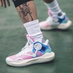 Li Ning BB Sonic 9 IX Team Mid Men's Cushion Basketball Shoes