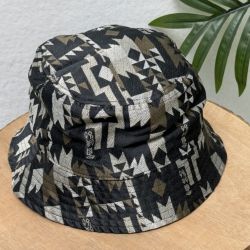 Anta Kai Corduroy Fisherman's Hat - Black