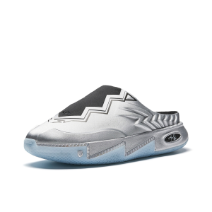 Anta Kai HELA SLIDE Basketball Culture Slide - Silver Black