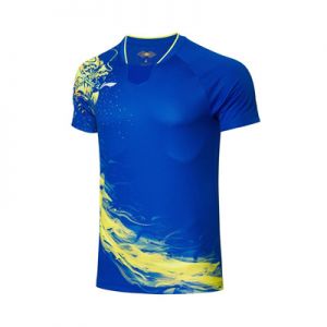 Details about   New men's sport Tops tennis/Table tennis clothes set T shirts+shorts Logo print 