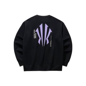 Anta Kai Basketball Series Letter Print Sweatshirt