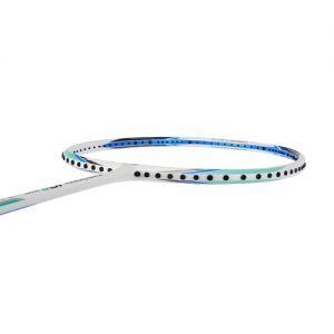 Li-Ning Turbo Charging 10B Balance Badminton Racket - White Blue