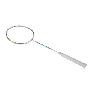 Li-Ning Light WindStorm 74 Badminton Racket - Colorful White