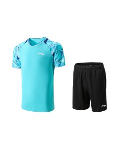 Li-Ning 2025 Spring Men's Fast Dry Badminton Shirts - Multi Colors