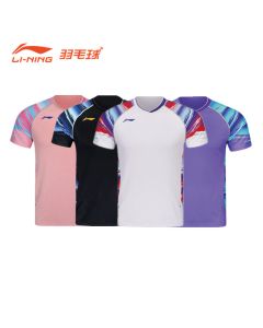 Li-Ning 2026 International Star Badminton Tournament Shirt Men's Short Sleeve