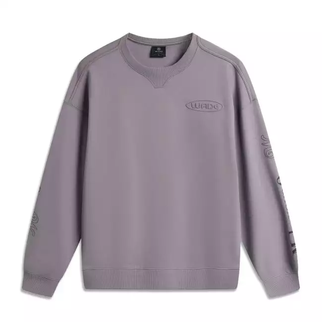 Li Ning Way of Wade Men's Round Neck Fleeced Sweatshirts