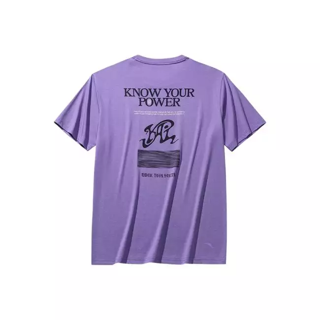 Tシャツ・カットソー COVERNAT Small typography graphic t-shirt Purple MUSINSA | COVERNAT Small typography graphic t-shirt Purple