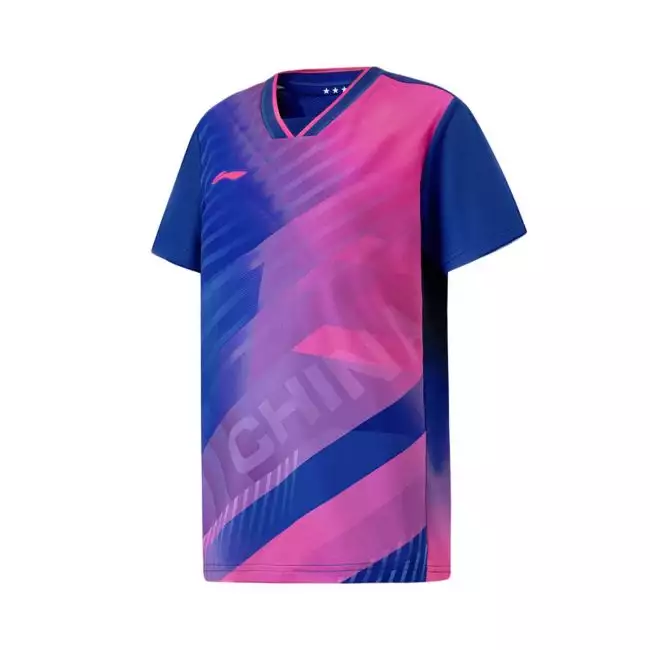 Li Ning 2024 ITTF Kids Table Tennis T-Shirts