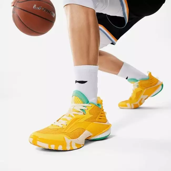 Li-Ning Power 10 Mid Professional Basketball Shoes