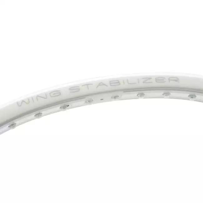 【LI-NING】NO.1 ホワイト　10m 10個セット Li-Ning Multi Control XIPHOS X-1 Badminton Racket (White/Silver)