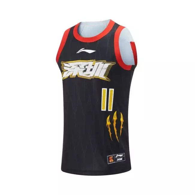 Li-Ning x CBA Shenzhen Leopard Team Zijie Shen Basketball Jersey