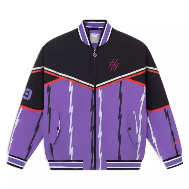 Li Ning x Fred VanVleet Men s Premium Cotton Track Jacket Toronto Raptors