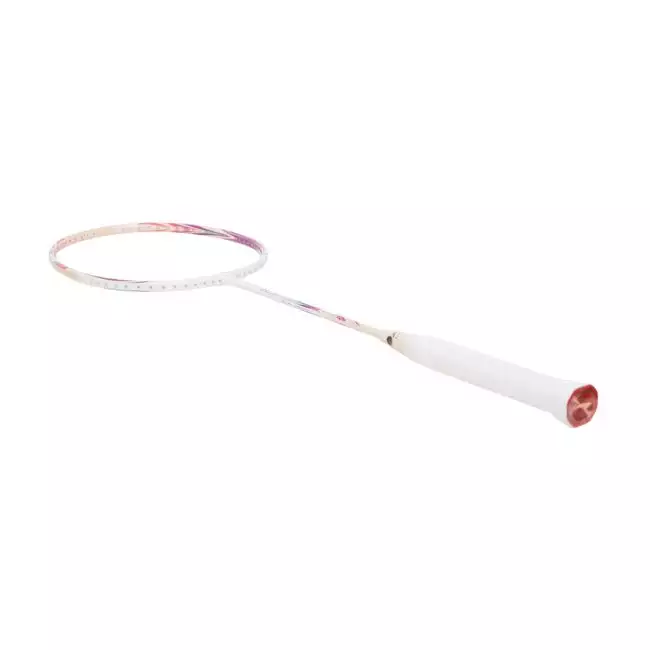 U*o様 レア　限定　ブライトリバー　Liver F-47A ロースピードカスタ Li Ning Bladex 73 Light 6U Badminton Racket | Pink and Blue