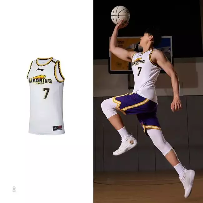 【PHYPS】 BASKETBALL JERSEY Long Sleeve ■海外限定■韓国 Li Ning CBA Zhenlin Zhang Liaoning Flying Leopards 2021-2022