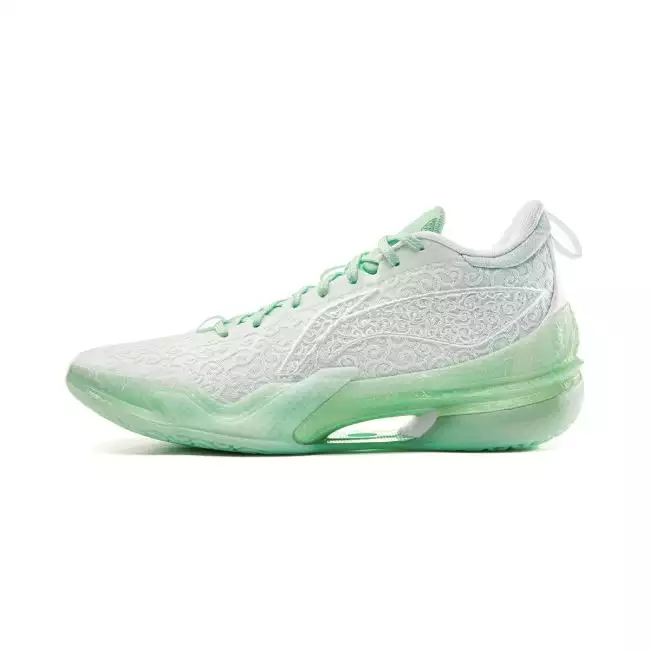 LiNing LiRen 5 Low “Jingo” Basketball Shoes White Gold
