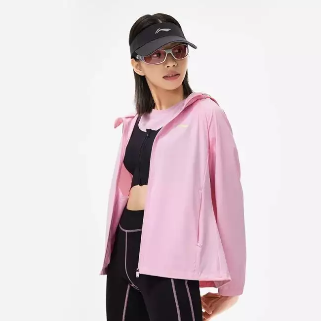 Zhong Chuxi x Li Ning Women's UPF 50+ Sun Protection Hoodie Jacket