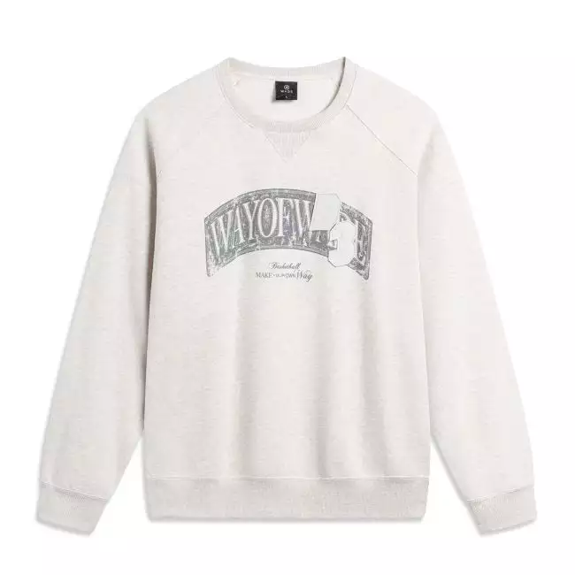 Li Ning Wade Unisex loose Fit Pullover Hoodie