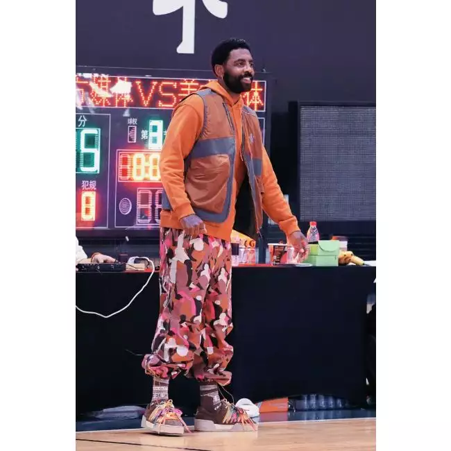 Kyrie Irving X Anta China Tour Letter Long-sleeved Hoodie - Luxury  