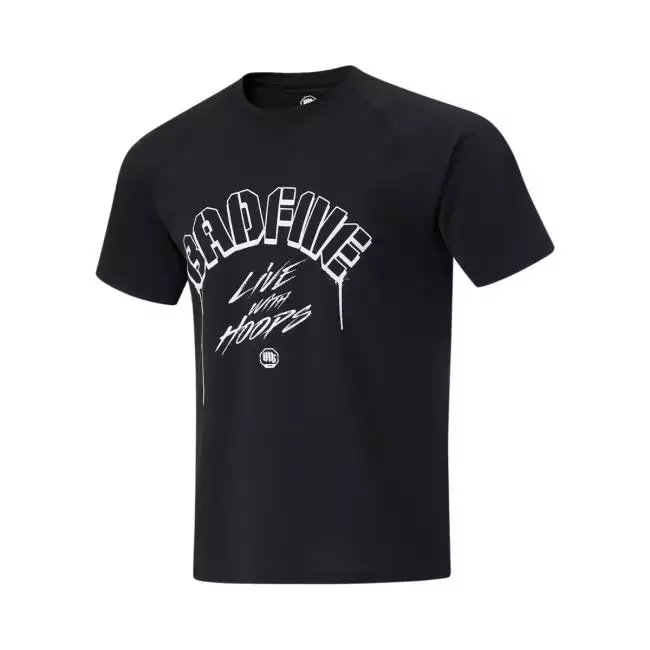 ＼半額SALE／ Quick-Drying Men's BADFIVE Li-Ning Short T-Shirt Sleeve トップス