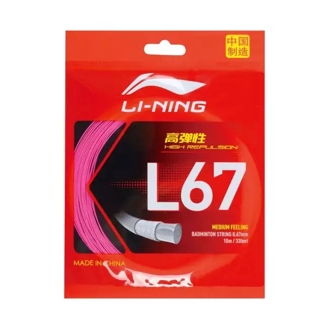 Li Ning L67 High Repulsion Badminton String