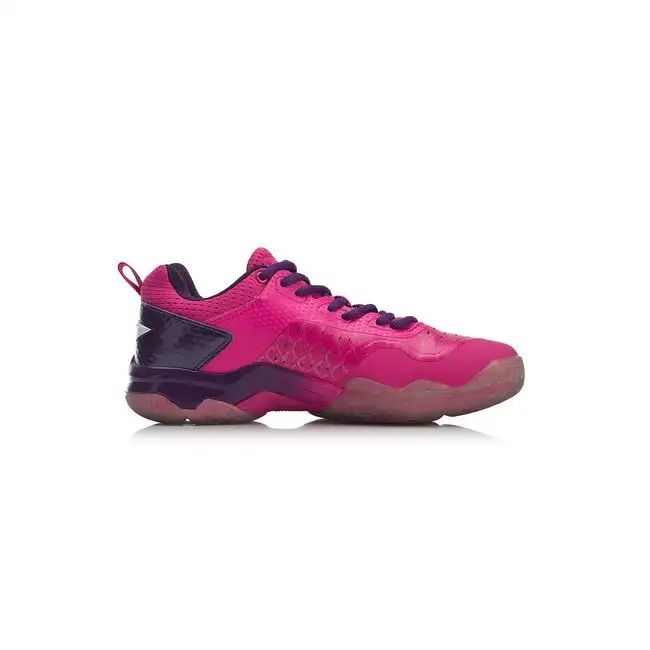 Li Ning Sonic Boom Women's Professional Badminton Shoes - Rose/Purple