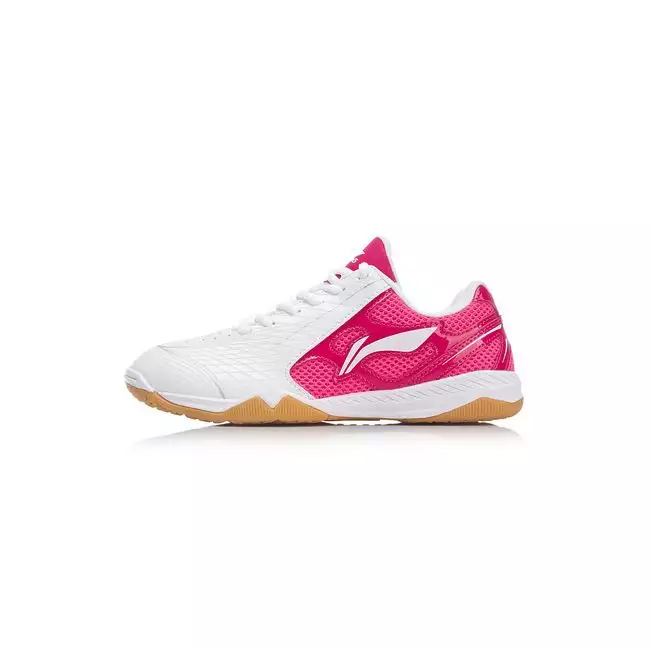 Li-Ning Women's Table Tennis Shoes - White/Red | LiNing 2019