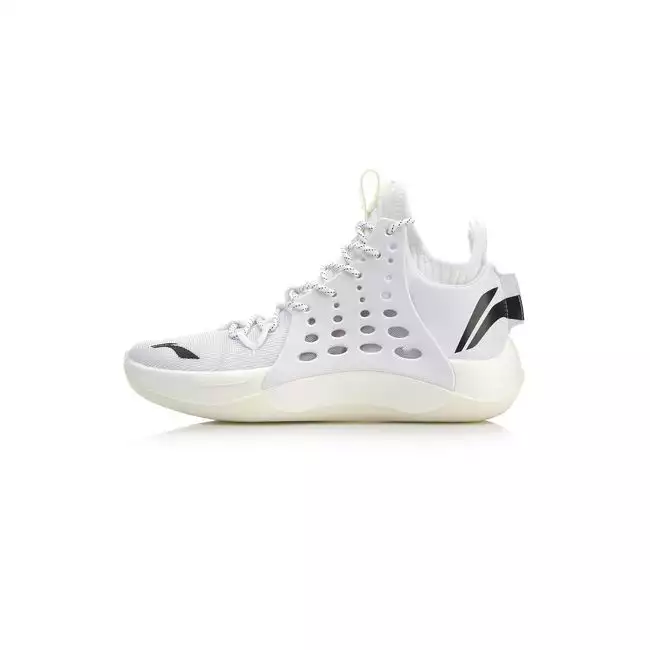 Sonic VII C.J. McCollum Shoes White Li ning Mid Professional Basketball Sneakers