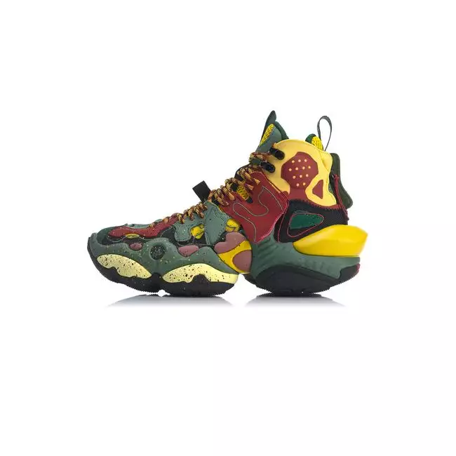 LI-NING リーニン2020 ACE MULTI Li Ning 2020 ACE A/W NYFW Men's Shoes - Green/Yellow