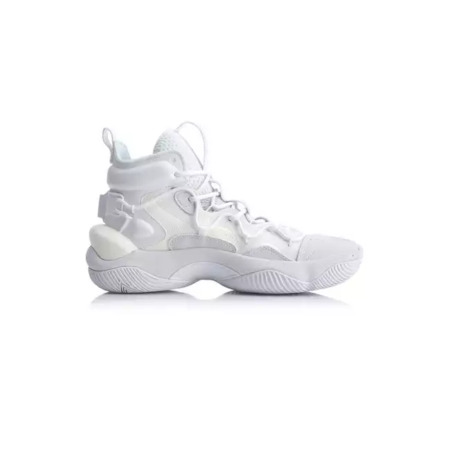 贅沢品 Li-Ning Power VI Premium | Speckled White シューズ(男性用)