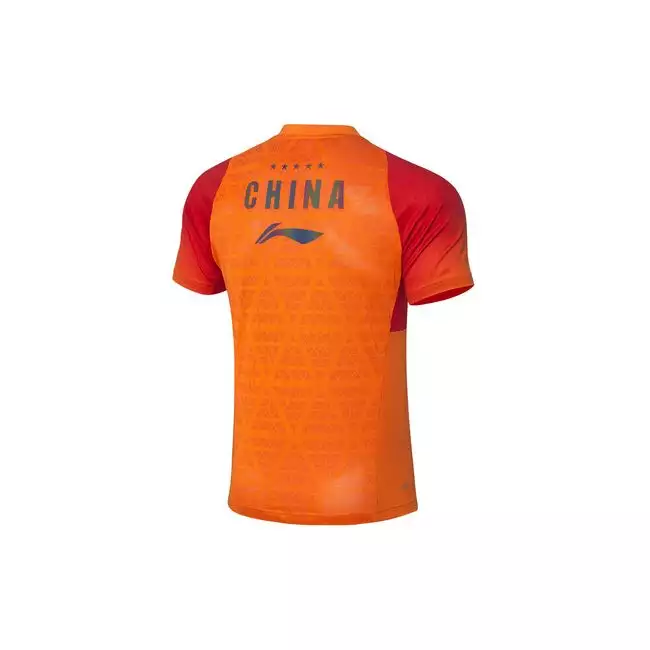 Li Ning All England Open CHINA Men s Jersey Orange