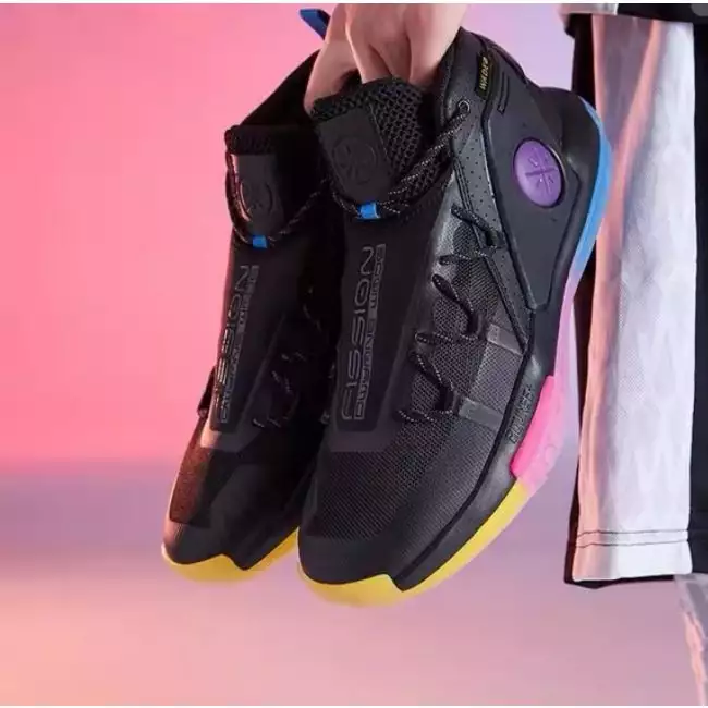 ウェイド　フィッション6 バッシュ　リーニン　バスケットボール Li-Ning Wade Fission 6 'Black Purple' ABAQ031-8