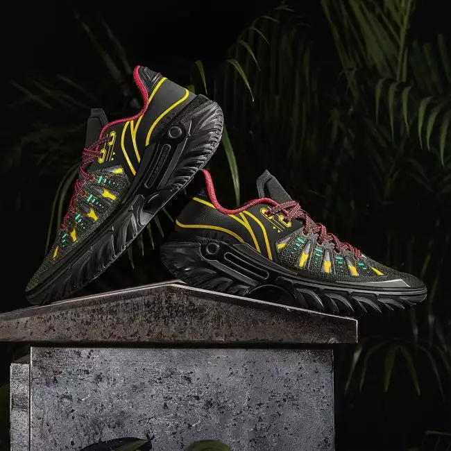 シューズ(男性用) Lining JIEAO2 Low US9 Li-Ning Jie'Ao 2 - Black Fog