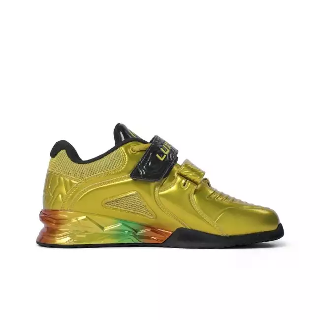 Lu Xiaojun Lifter 1.0 Professional Weightlifting Shoes - Golden