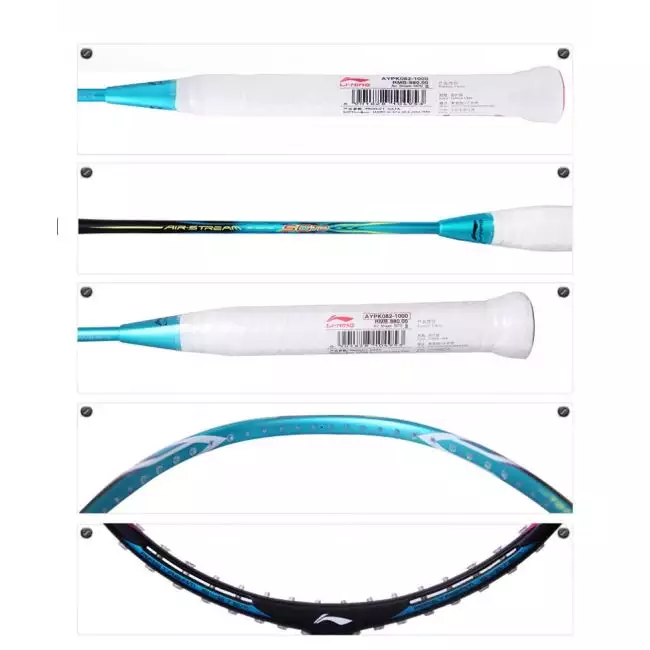 Li-Ning Air Stream 50TD Blue Professional Carbon Badminton Racket