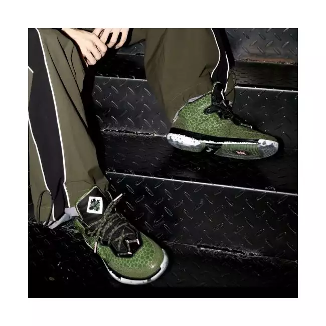 wade 1 グリーンマンタカラーUS9/26.5cm LiNing Way Of Wade WOW 1- Green Manta